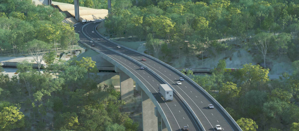 Toowoomba Second Range Crossing - Viaduct